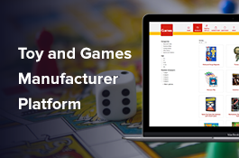 Toy and Games Manufacturer | Opencart custom e-commerce solution